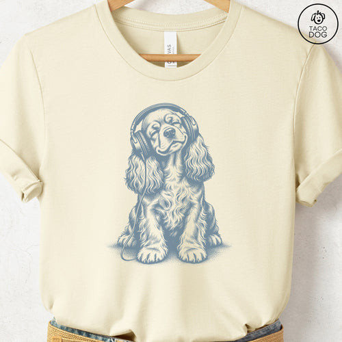 Cocker Spaniel dog t-shirts