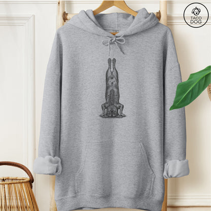 Dachshund Headstand Hoodie