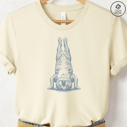 English Bulldog Headstand T-Shirt