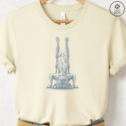 French Bulldog Frenchie Headstand T-Shirt