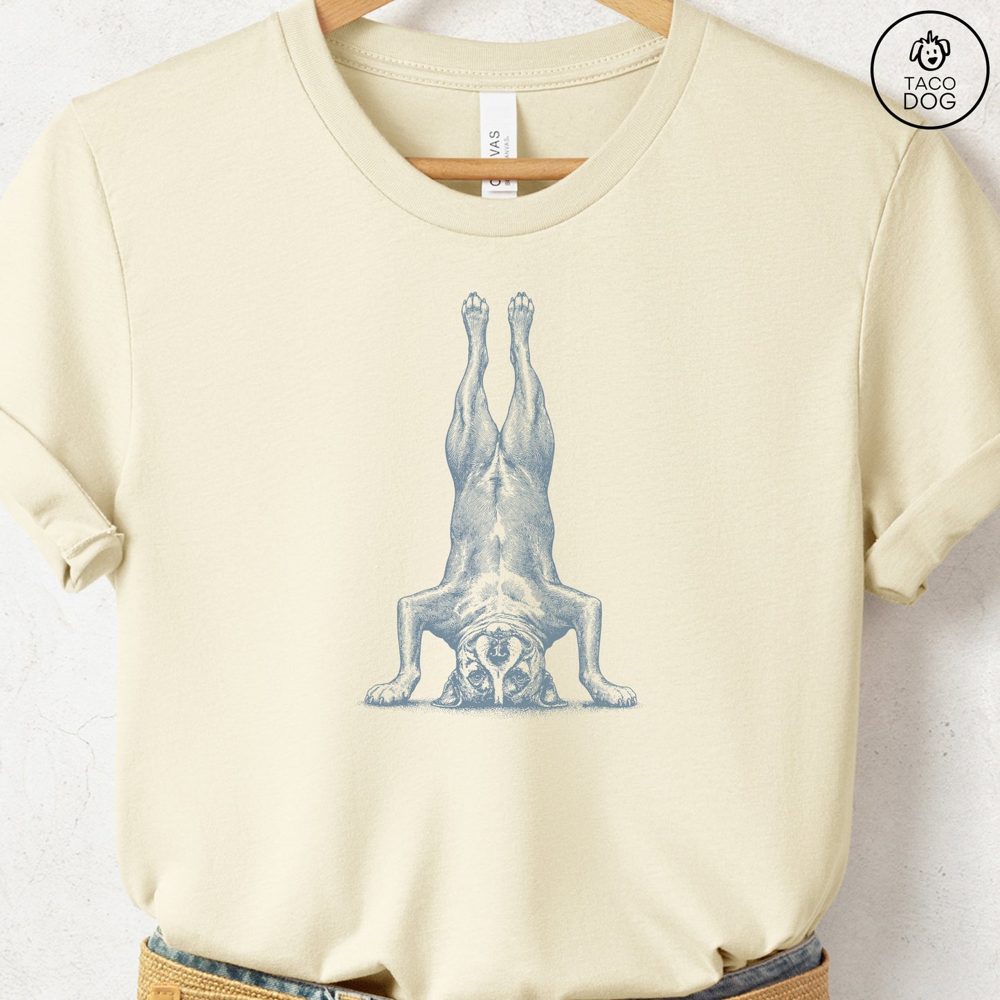 Pitbull Headstand T-Shirt