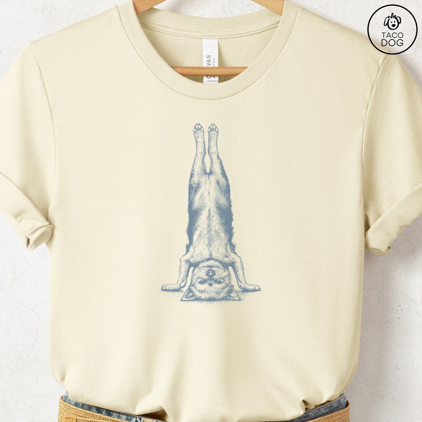 Yorkshire Terrier Yorkie Headstand T-Shirt