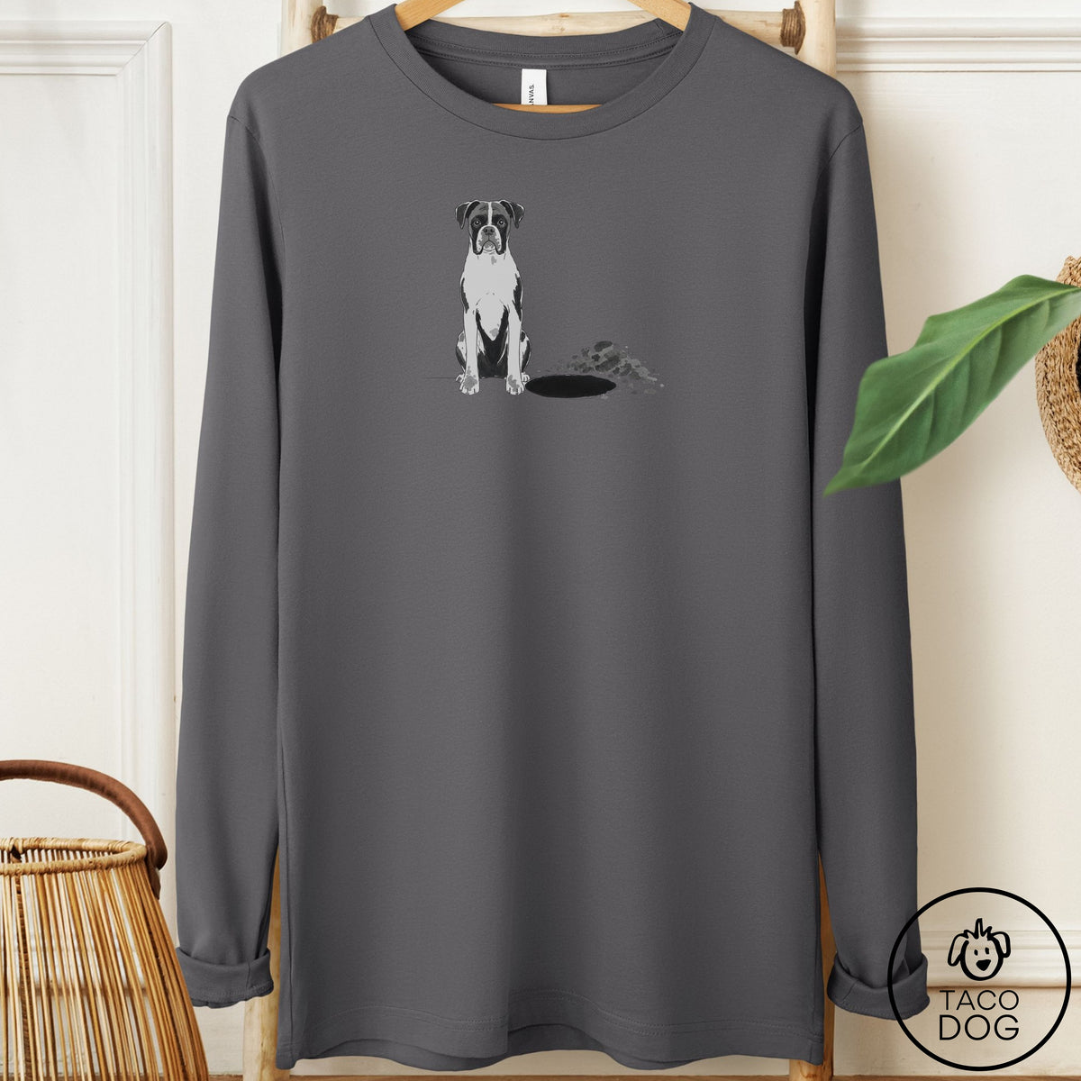 Boxer Hole Long Sleeve Tee