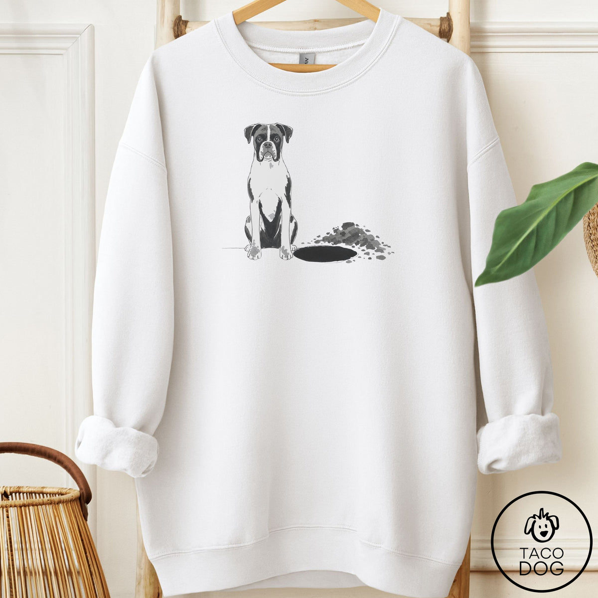 Boxer Hole Sweatshirt