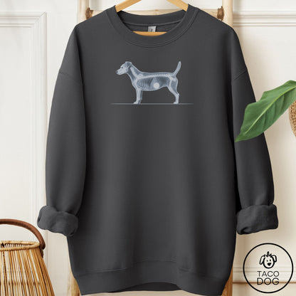Jack Russell Inventory Sweatshirt Charcoal Taco-Dog