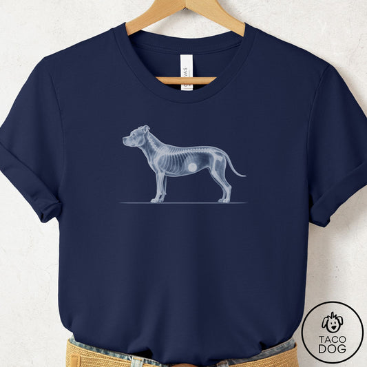 Pitbull Inventory T-Shirt Navy Taco-Dog