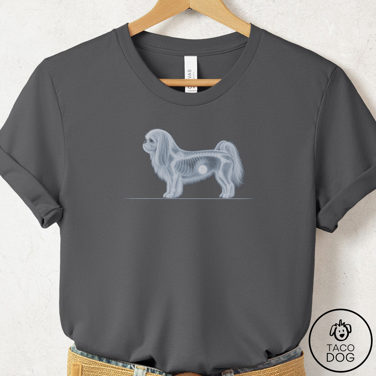 Shih Tzu Inventory T-Shirt Asphalt Taco-Dog