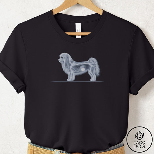 Shih Tzu Inventory T-Shirt Black Taco-Dog