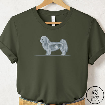 Shih Tzu Inventory T-Shirt Military Green Taco-Dog