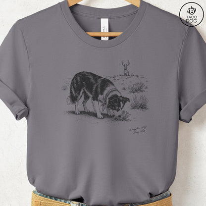 Border Collie Jackalope T-Shirt