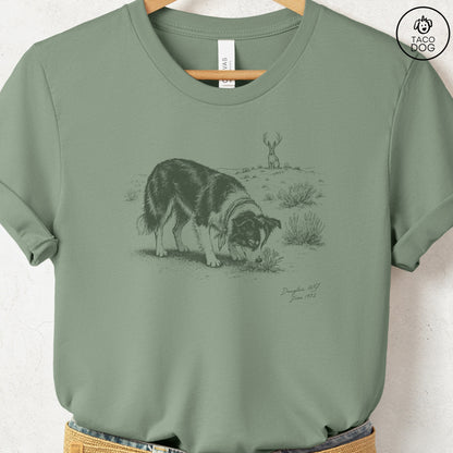 Border Collie Jackalope T-Shirt