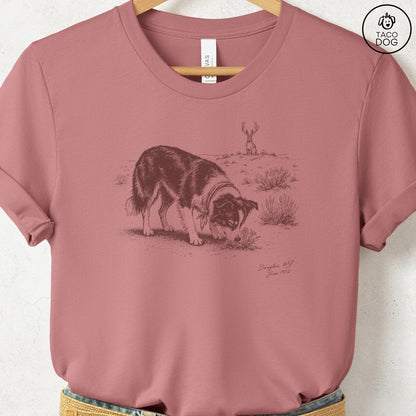 Border Collie Jackalope T-Shirt