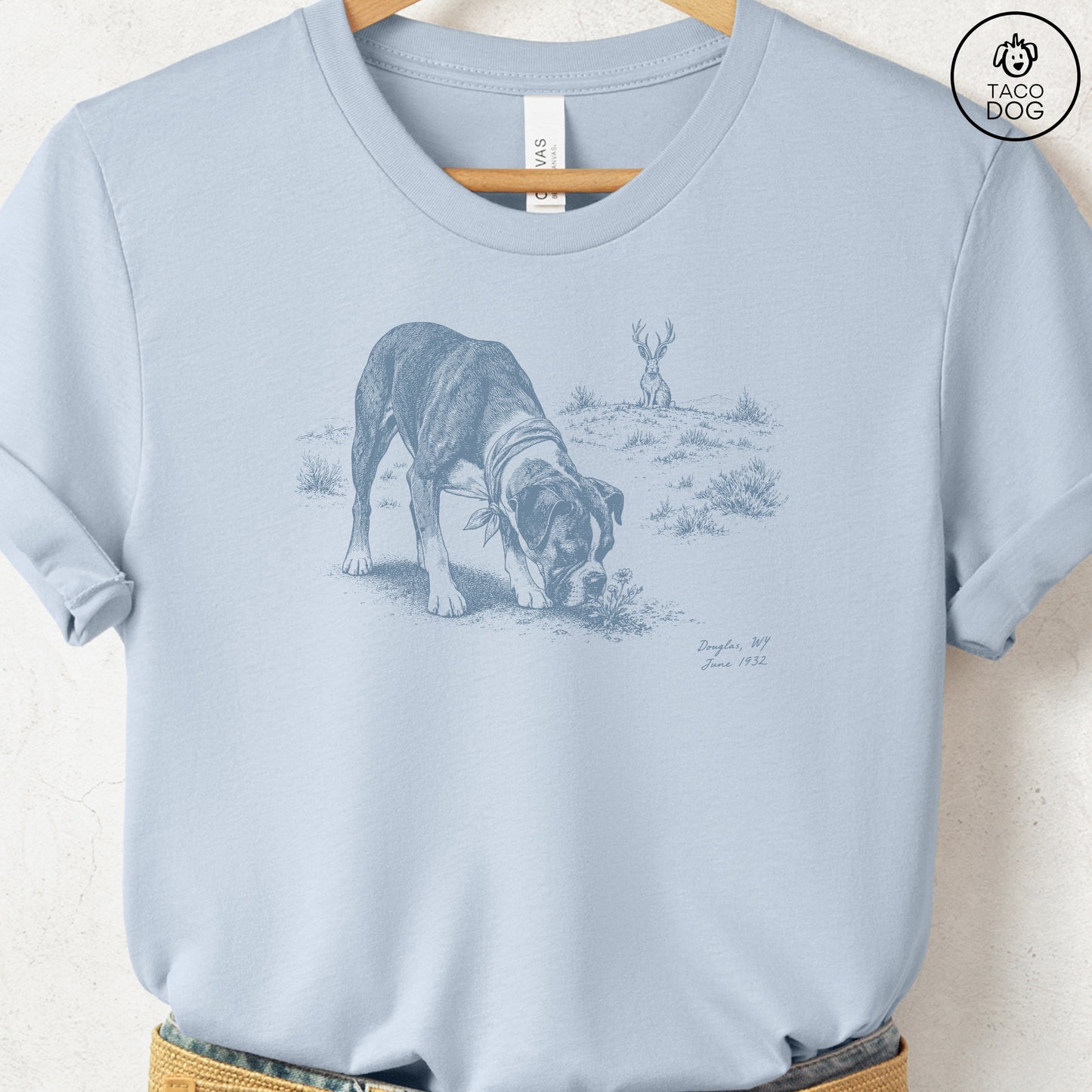 Boxer Jackalope T-Shirt