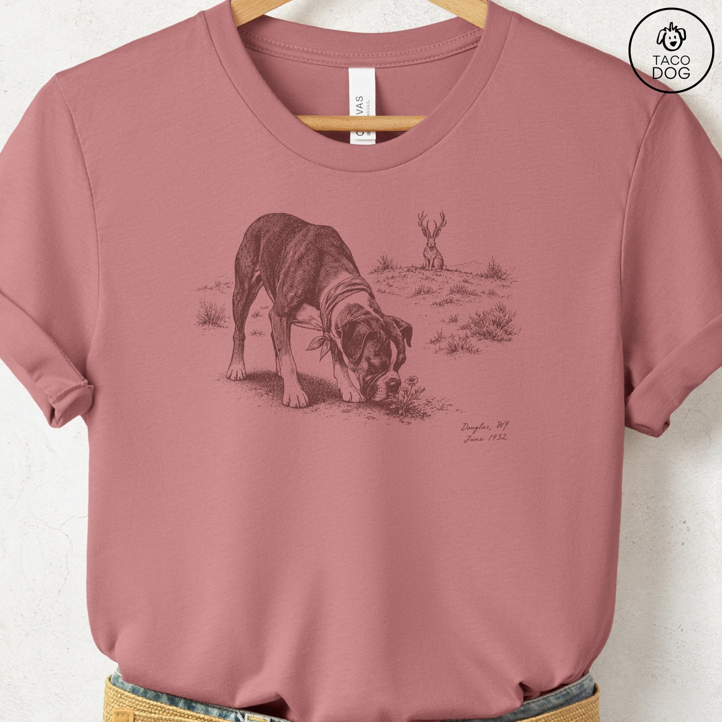 Boxer Jackalope T-Shirt