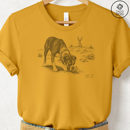 Boxer Jackalope T-Shirt