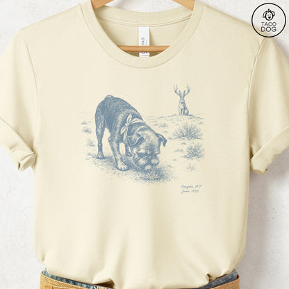 Brussels Griffon Jackalope T-Shirt