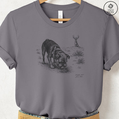 Brussels Griffon Jackalope T-Shirt