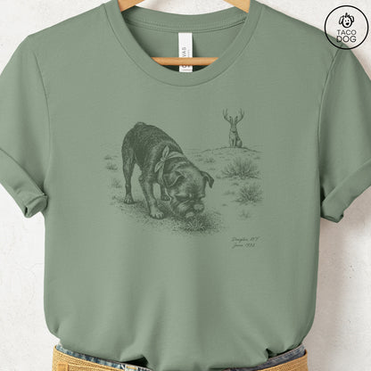 Brussels Griffon Jackalope T-Shirt