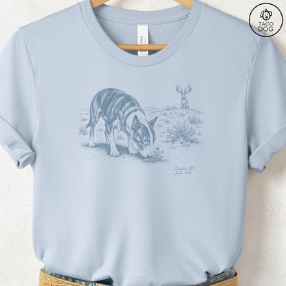 Bull Terrier Jackalope T-Shirt