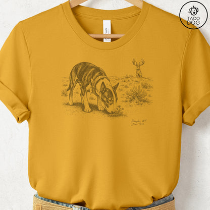 Bull Terrier Jackalope T-Shirt