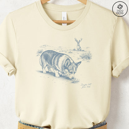 Corgi Jackalope T-Shirt