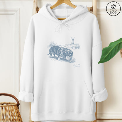 Dachshund Jackalope Hoodie