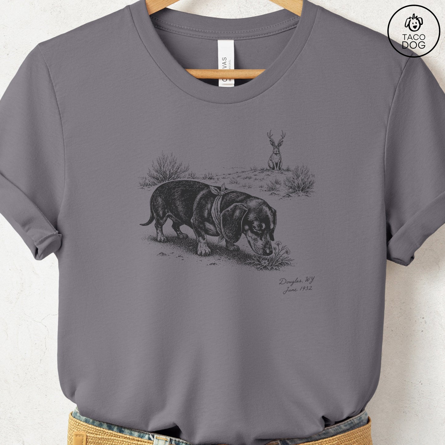 Dachshund Jackalope T-Shirt