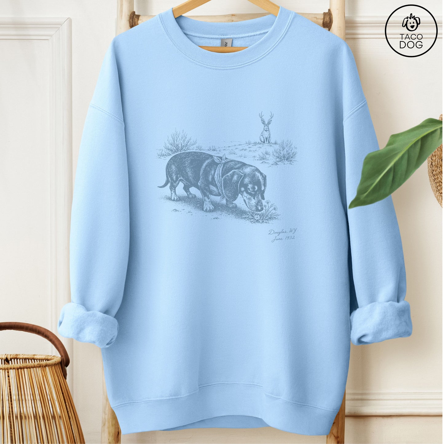 Dachshund Jackalope Sweatshirt