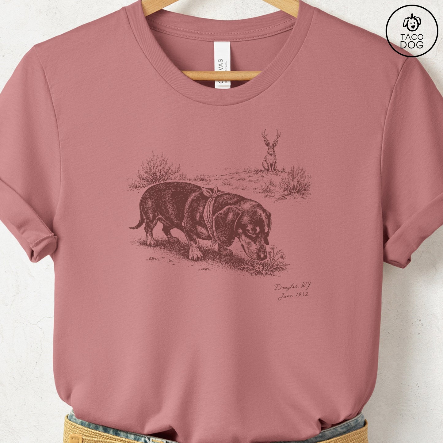 Dachshund Jackalope T-Shirt