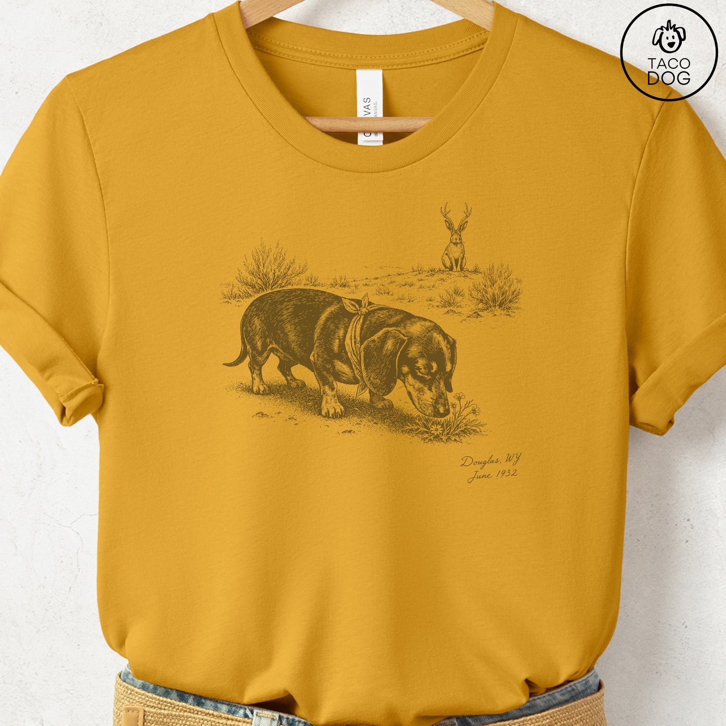 Dachshund Jackalope T-Shirt