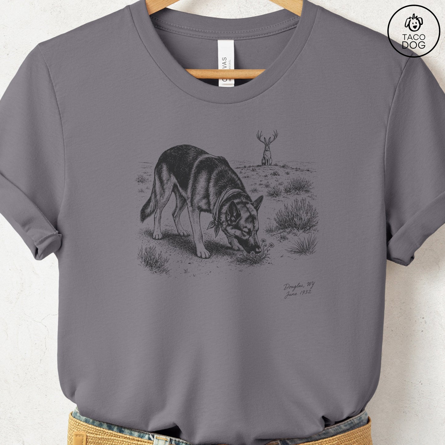 German Shepherd Jackalope T-Shirt