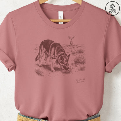 German Shepherd Jackalope T-Shirt