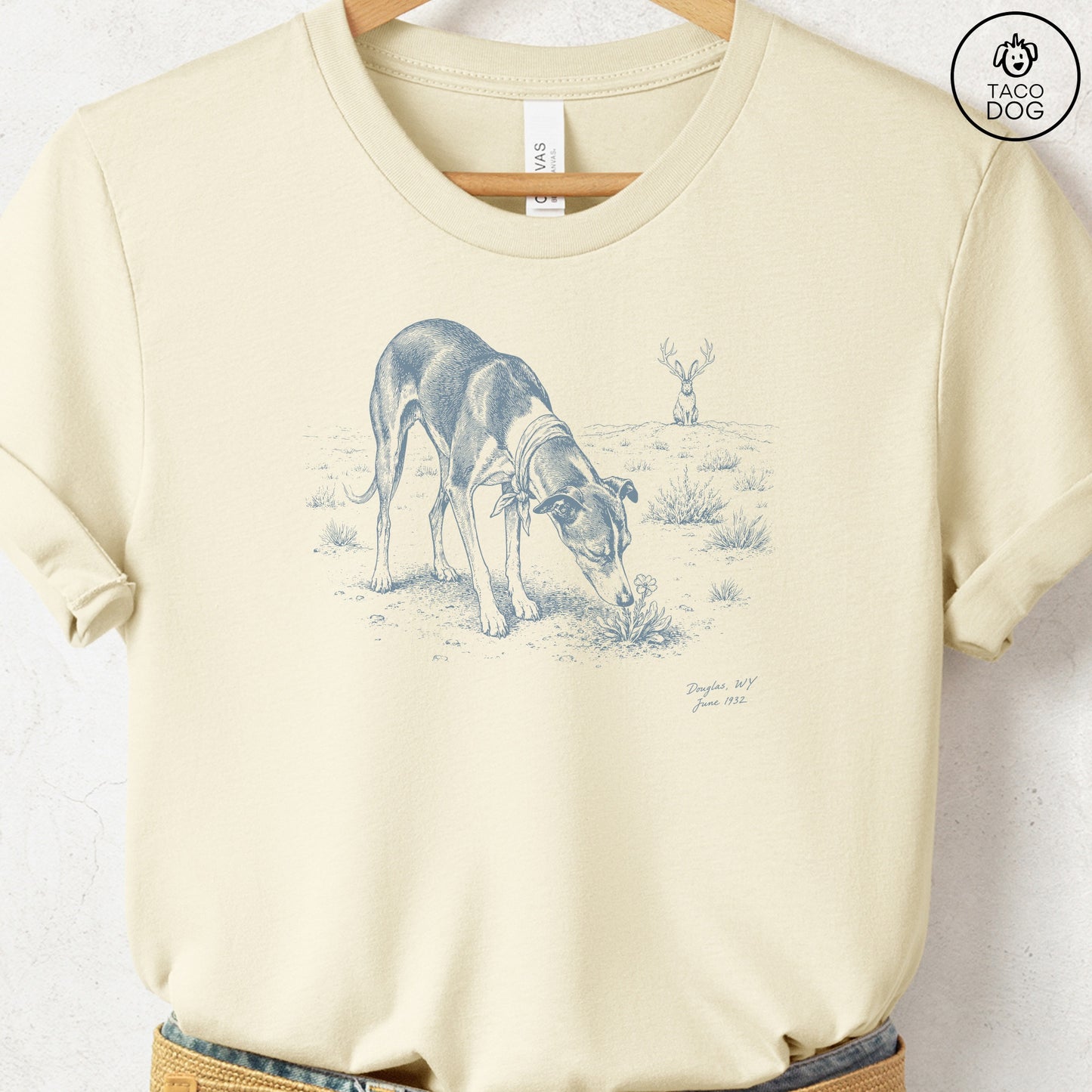 Italian Greyhound Whippet Jackalope T-Shirt