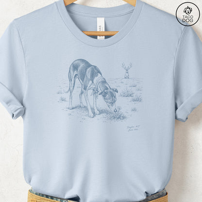 Italian Greyhound Whippet Jackalope T-Shirt