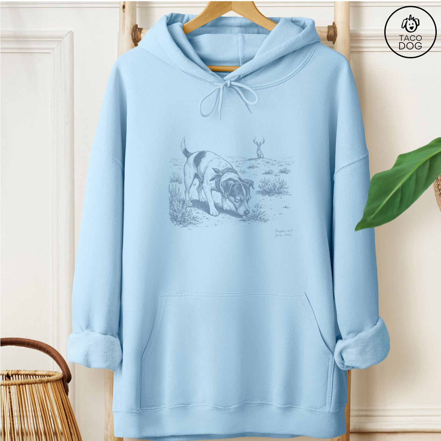 Jack Russell Jackalope Hoodie