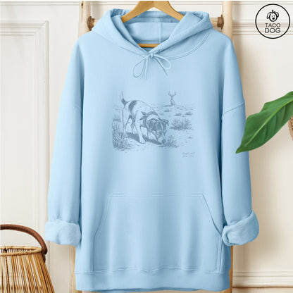 Jack Russell Jackalope Hoodie