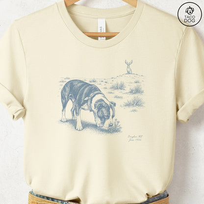 Pitbull Jackalope T-Shirt