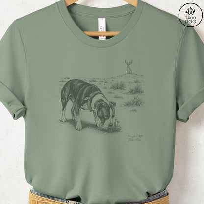 Pitbull Jackalope T-Shirt