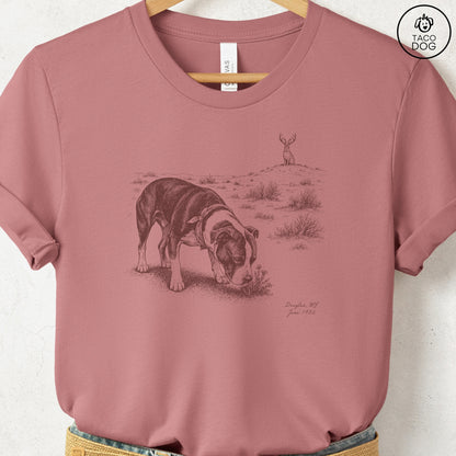 Pitbull Jackalope T-Shirt