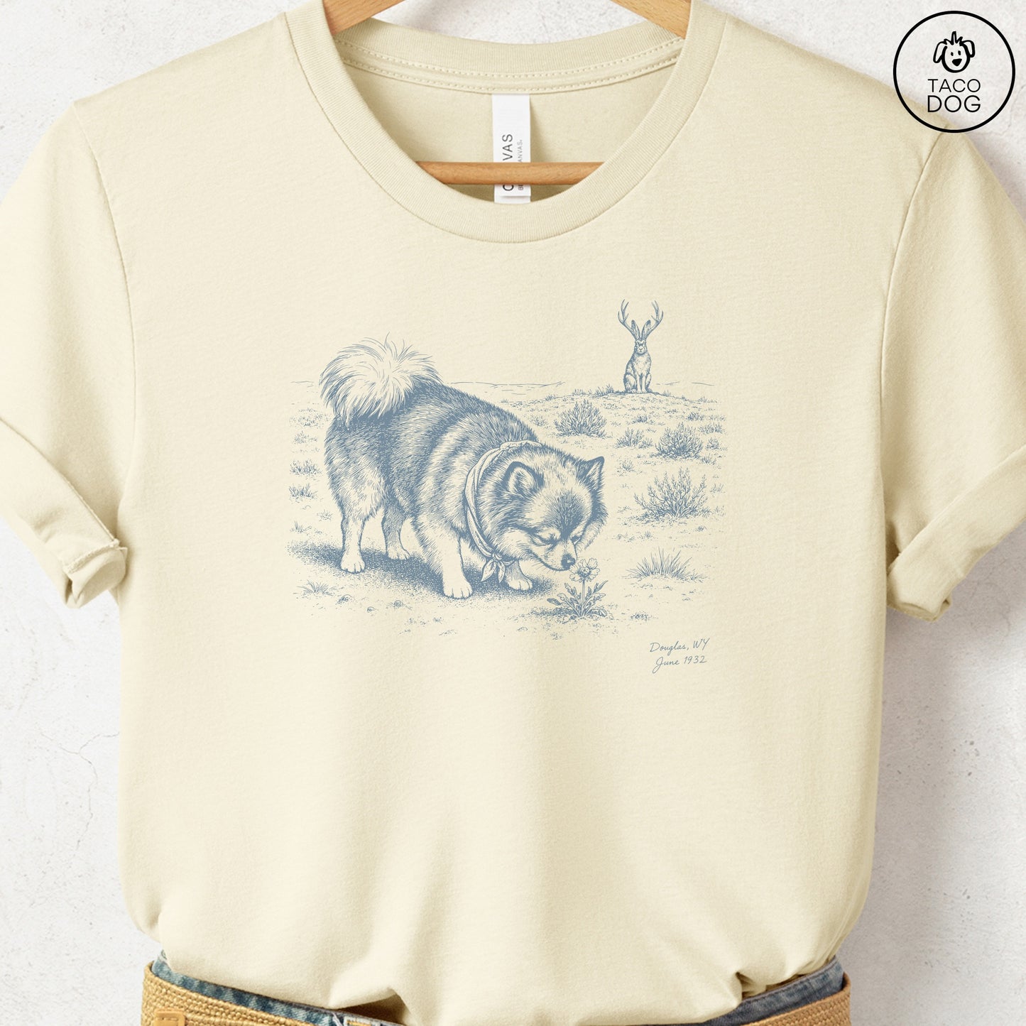 Pomeranian Jackalope T-Shirt