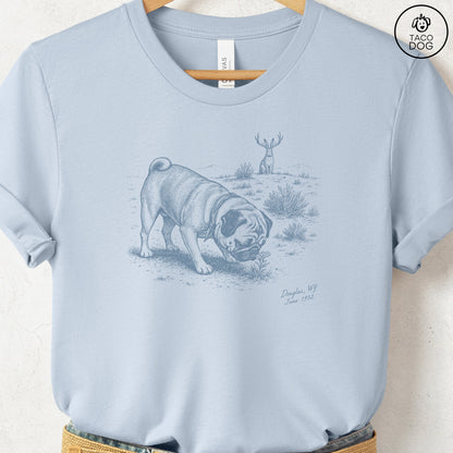 Pug Jackalope T-Shirt
