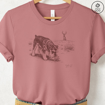 Schnauzer Jackalope T-Shirt