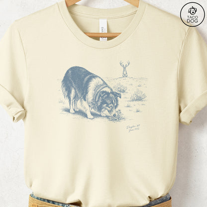 Shetland Sheepdog Jackalope T-Shirt