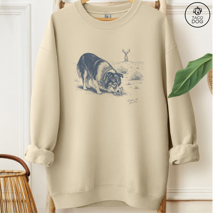 Shetland Sheepdog Jackalope Sweatshirt