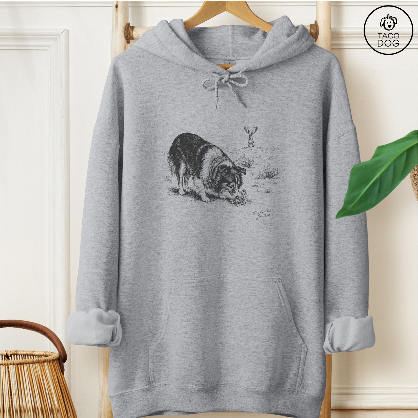 Shetland Sheepdog Jackalope Hoodie