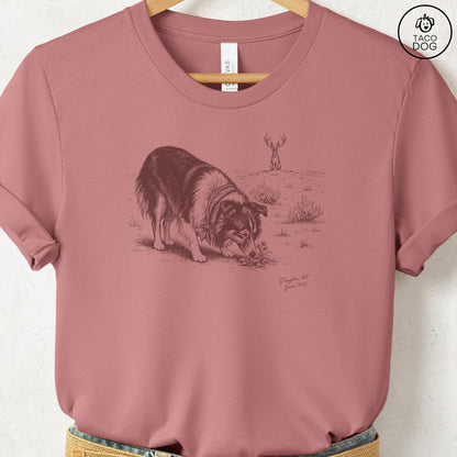 Shetland Sheepdog Jackalope T-Shirt