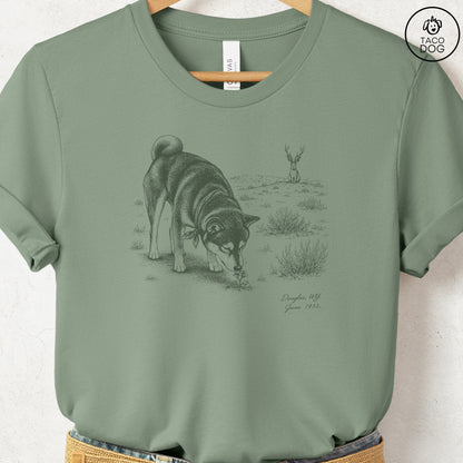 Shiba Inu Jackalope T-Shirt