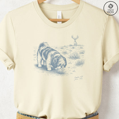 Shih Tzu Jackalope T-Shirt