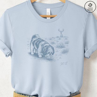 Shih Tzu Jackalope T-Shirt