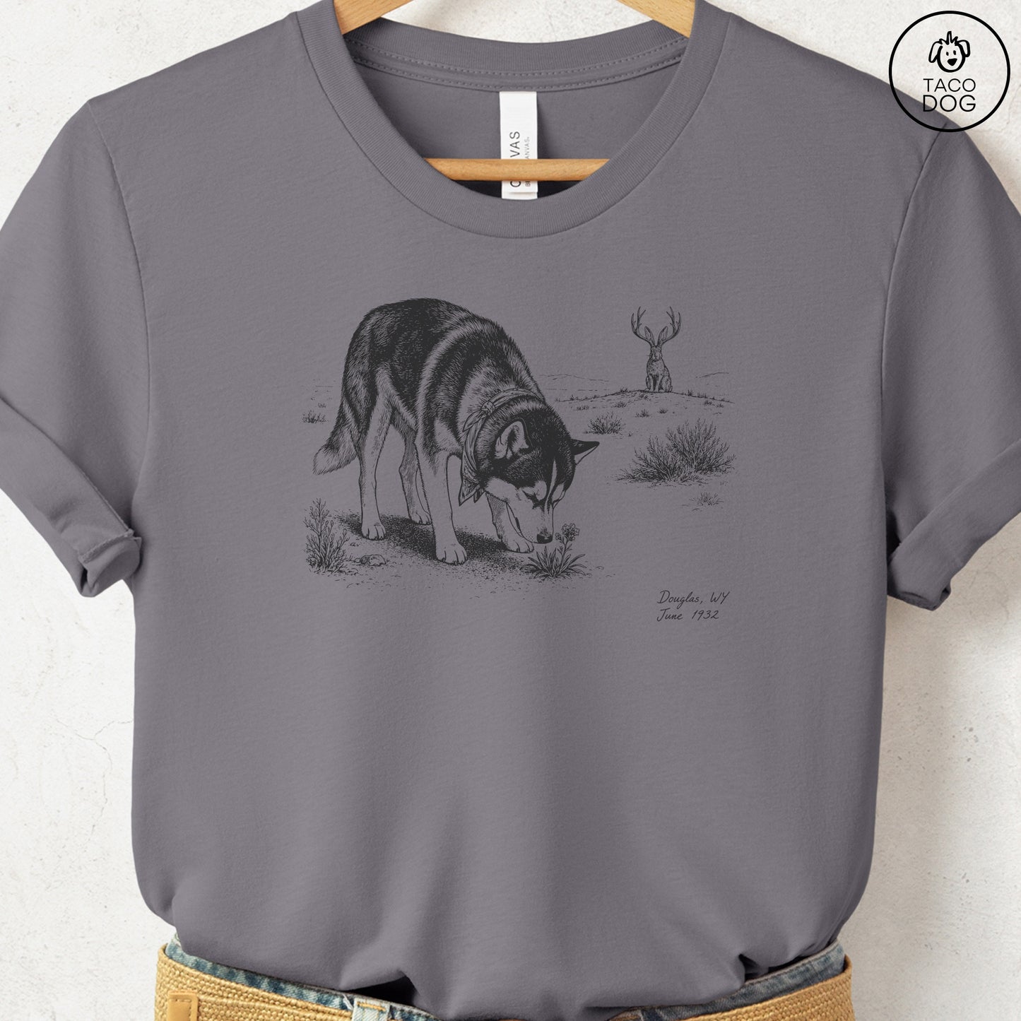 Husky Jackalope T-Shirt